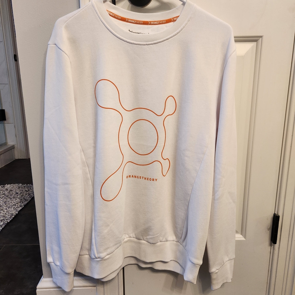 NWT Orangetheory White Sweatshirt